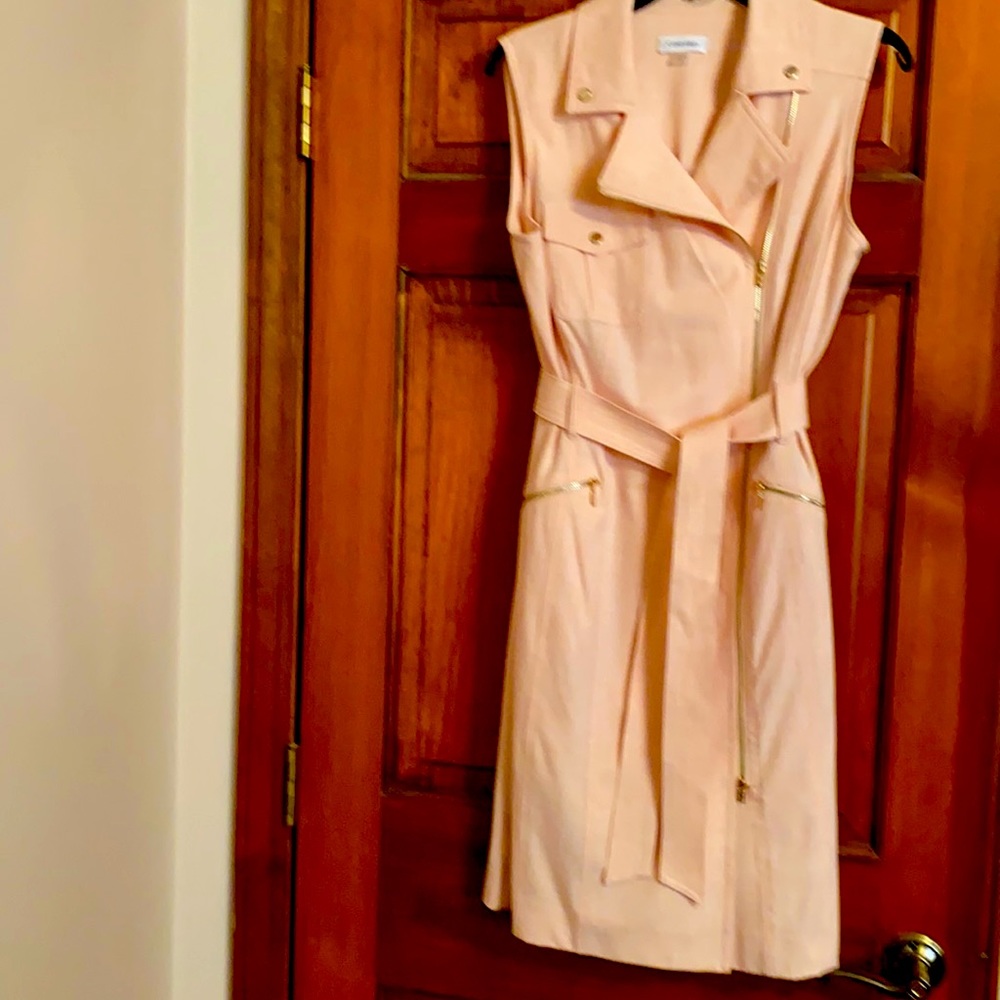 Light Pink Calvin Klein Dress size 10!!